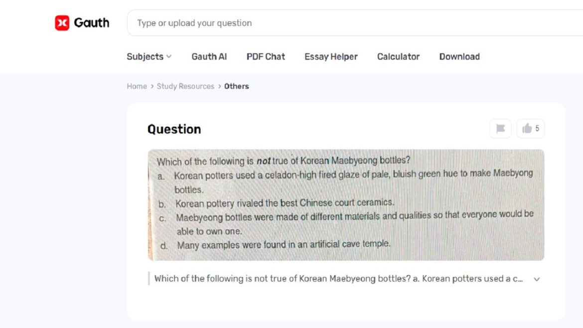 Discovering Korean Literature with Gauth AI How Questions Lead to Knowledge